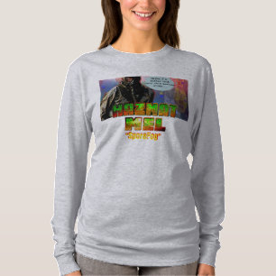 Ladies' LongSleeve "Hazmat Mel - SporeFog" Shirt
