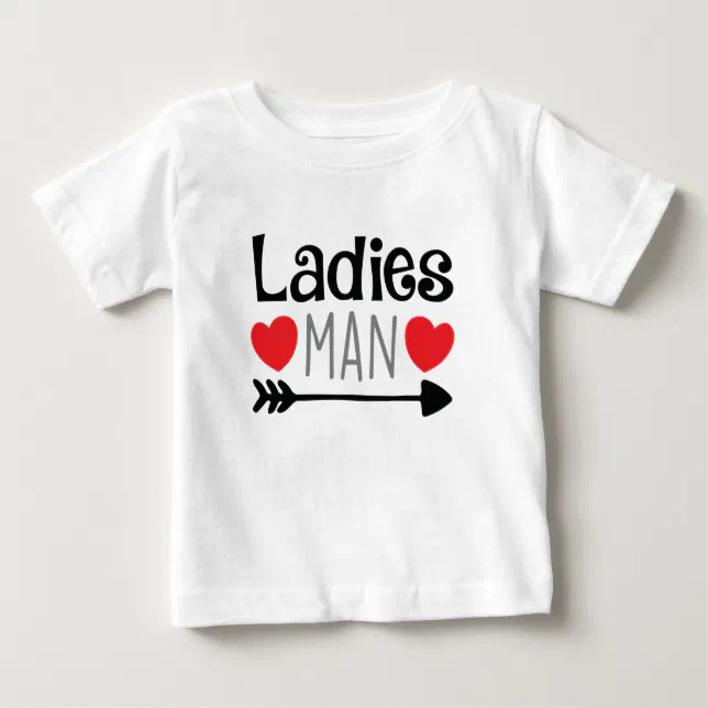 Ladies Man Boys Valentine's Day Shirt Zazzle