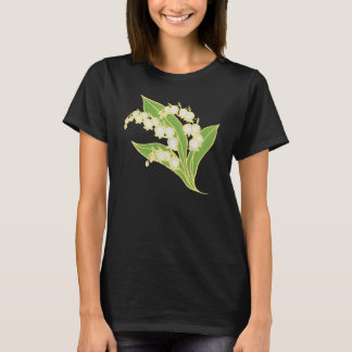 Ladies Maternity T-shirt: Lily of the Valley T-Shirt