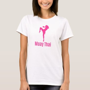 Ladies, Muay Thai Themed, Ladies Thai Fighting Tee
