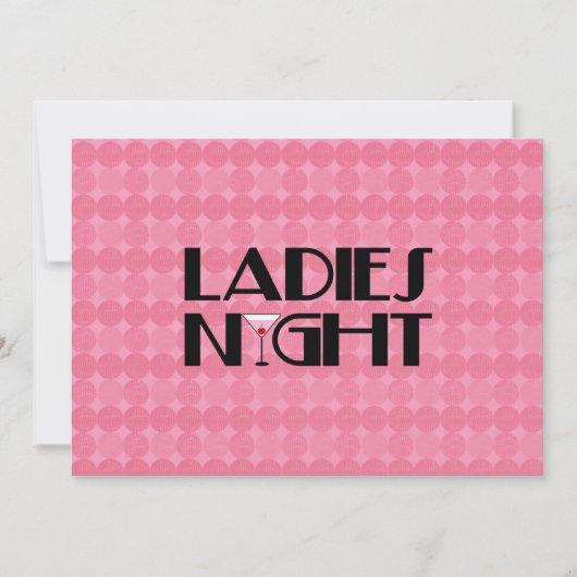 Ladies Night (Front)