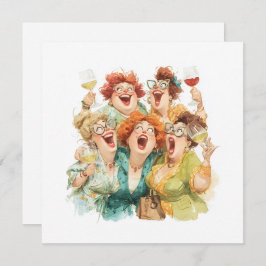 Ladies’ Night Laughter (Front/Back)