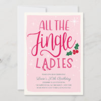 Ladies Night Out Holiday Invitation