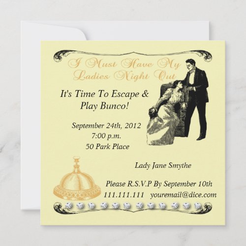 Ladies Night Out Invitation