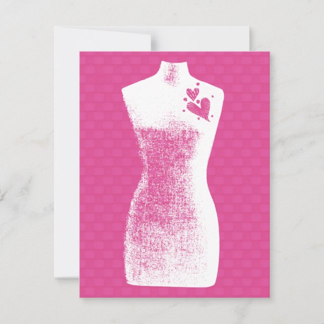 Ladies Night Pink Bachelorette Party Invitation (Front)