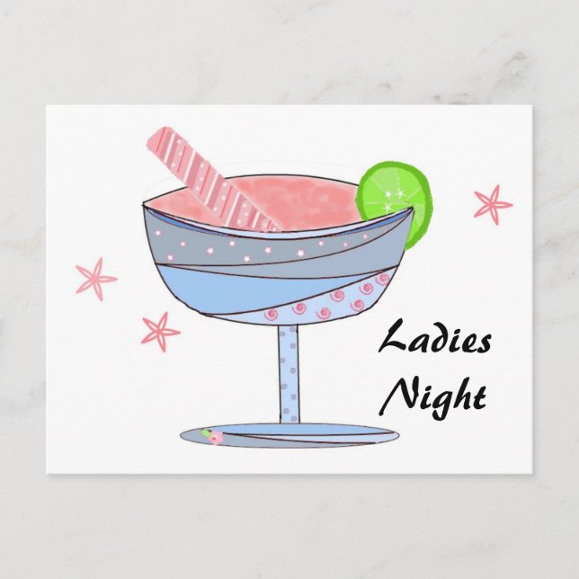 Ladies Night Postcard (Front)