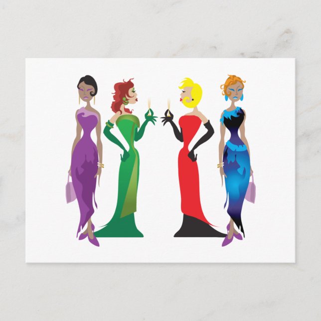 Ladies' Night Postcard (Front)