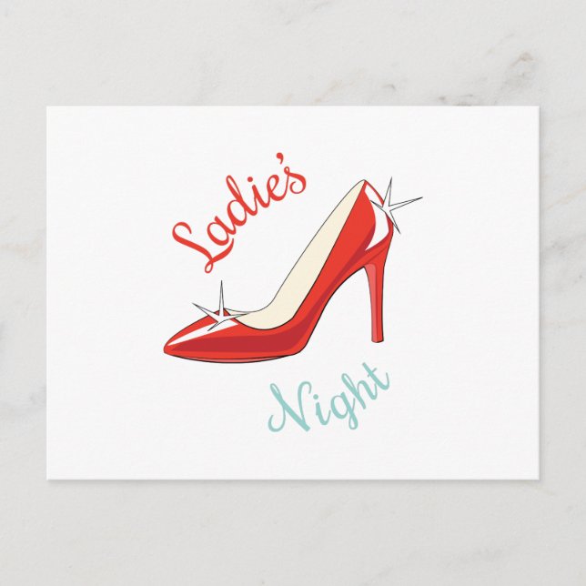 Ladies Night Postcard (Front)