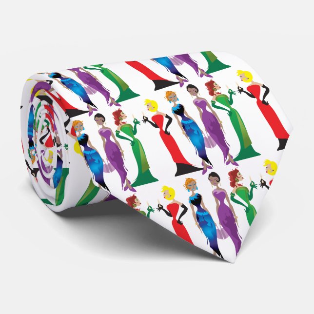 Ladies' Night Tie (Rolled)