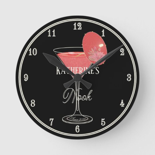 Ladies Nook Snug She Shed Wall Clock