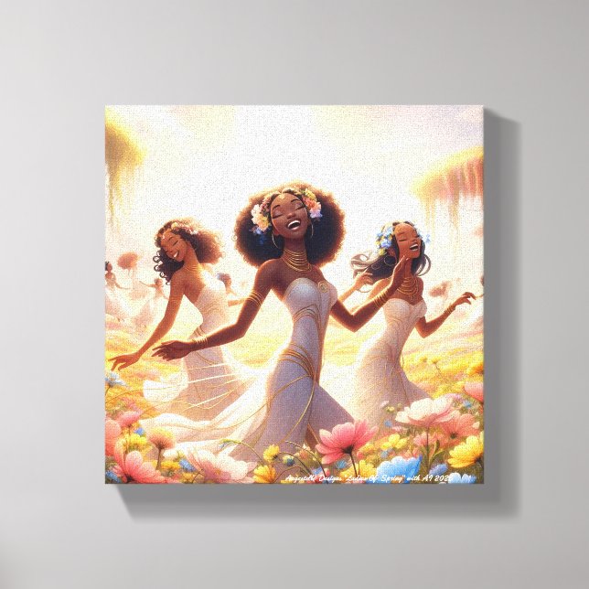 Ladies Of Spring Vol.2 Canvas Print (Front)