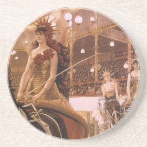Ladies of the Cars aka Circus by James Tissot Coaster
