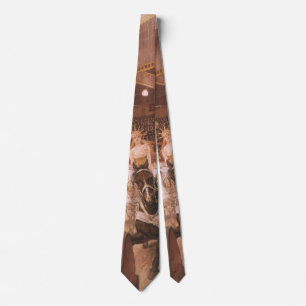 Ladies of the Cars (aka Circus) by James Tissot Neck Tie