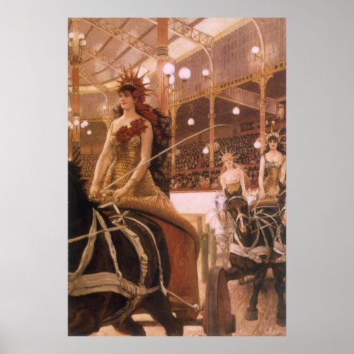 Ladies of the Cars aka Circus by James Tissot Poster