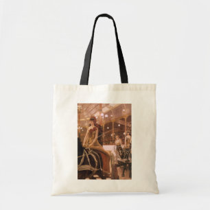 Ladies of the Cars (aka Circus) by James Tissot Tote Bag