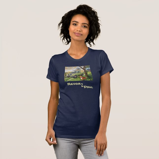 ランドローバーグラフィックTシャツレディースsize8/LANDROVER Woman T-shirt ランドローバーグラフィックTシャツレディースsize8/LANDROVER