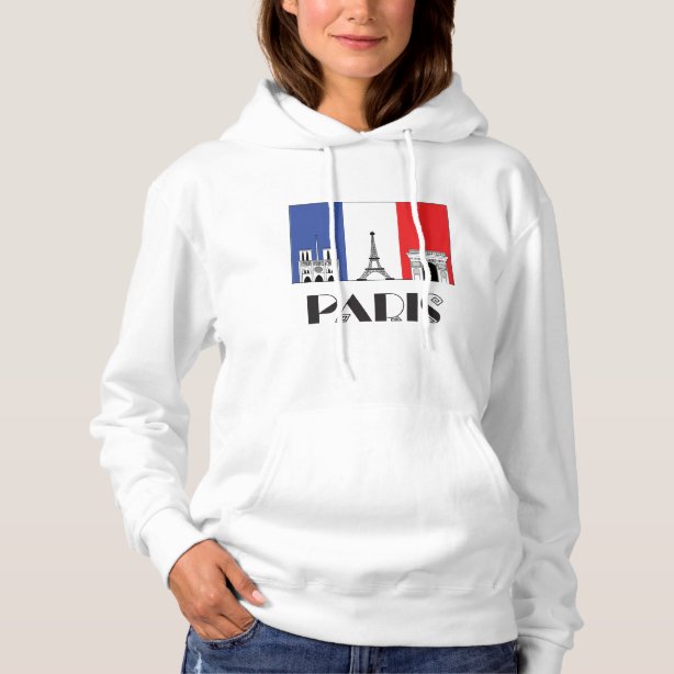 Paris Hoodies & Sweatshirts | Zazzle