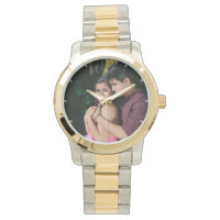 Ladies PHOTO Watch Wedding Birthday Vow Renewal