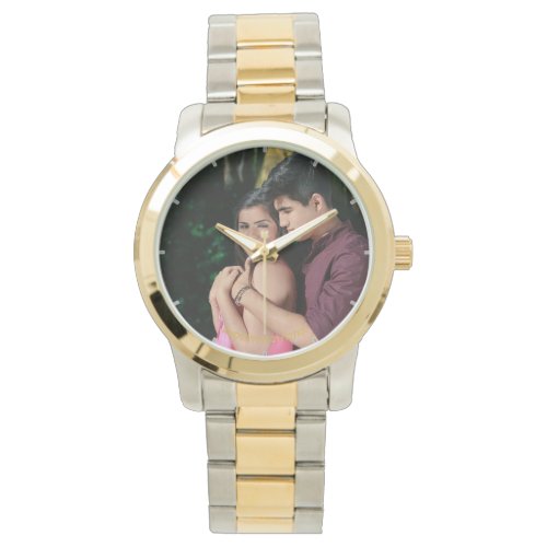 Ladies PHOTO Watch Wedding Birthday Vow Renewal