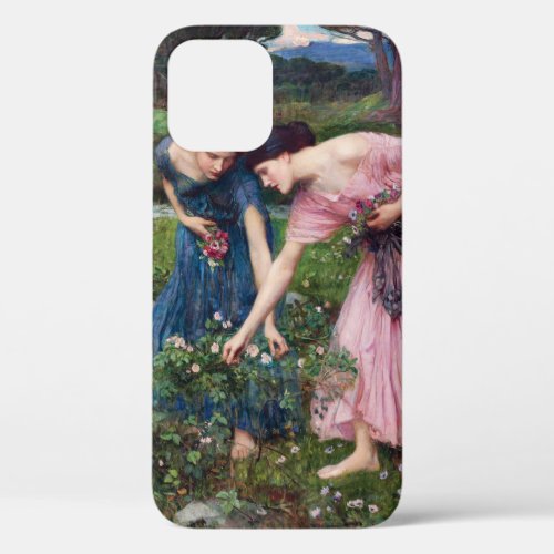 Ladies Picking Roses John William Waterhouse iPhone 12 Case