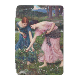 Ladies Picking Roses, John William Waterhouse iPad Mini Cover