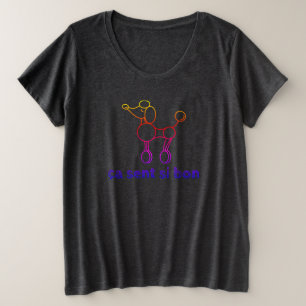 Ladies' Plus Size "We Smell Better" T-Shirt