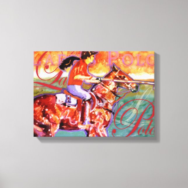 Ladies Polo Canvas (Front)