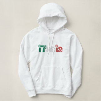 Ladies pullover soccer Italia Calcio hoody