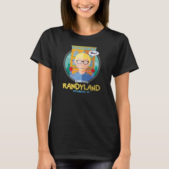 Ladies Randy Gilson Illustration T-Shirt (Front)