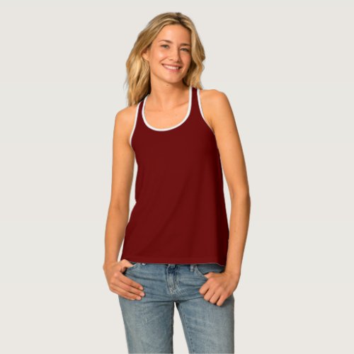 Ladies Replace Image All_Over Print Racerback Tank