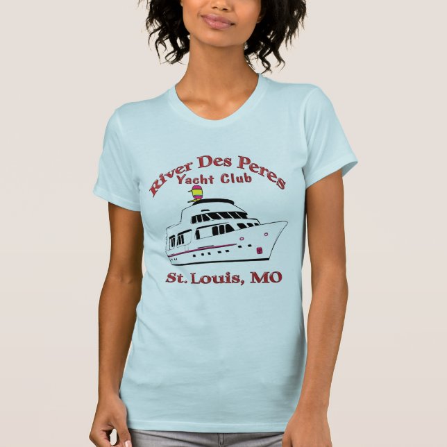Ladies River Des Peres Yacht Club T-Shirt (Front)