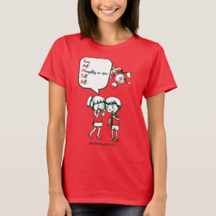 Ladies Santa Acronym Tee