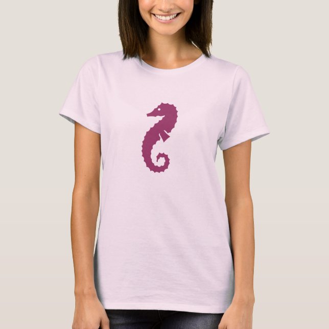 Ladies Seahorse tee (Front)