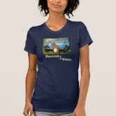 ランドローバーグラフィックTシャツレディースsize8/LANDROVER Woman T-shirt Women's Landy Defender T-shirt Gift for Her Unique Landy
