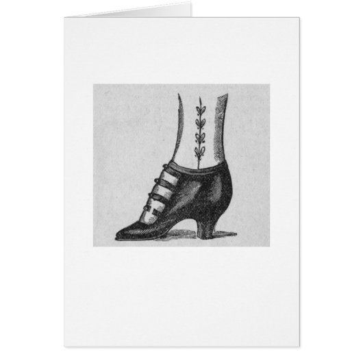 Ladies Shoe Drawing Cards (Front)