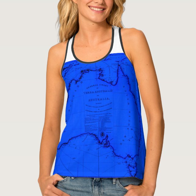 Ladies singlet top (Front)