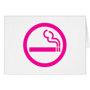 Ladies Smoking Area 喫煙女性 Japanese Sign Cards