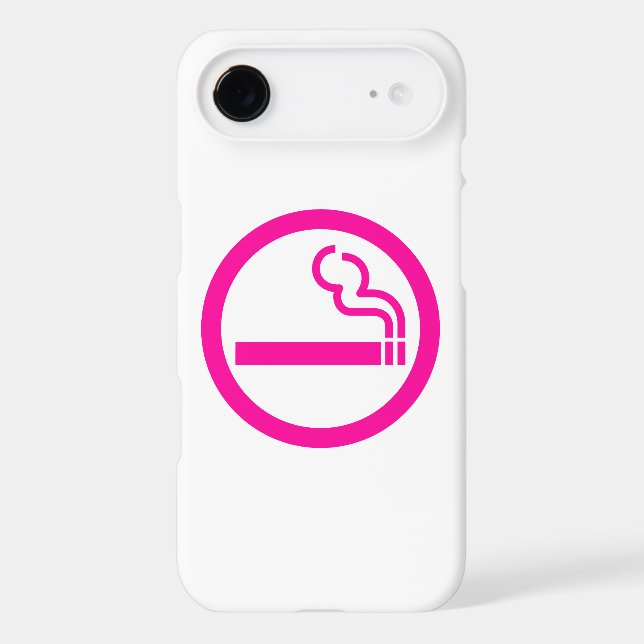 Ladies Smoking Area 喫煙女性 Japanese Sign Case-Mate iPhone Case (Back)