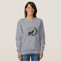 Ladies sweatshirt with logo Ladies sweatshirt with logo