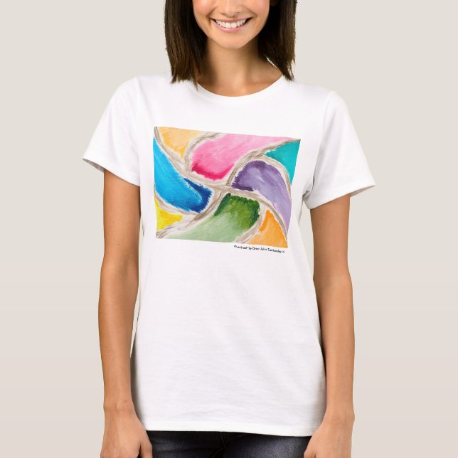 Ladies T Shirt by Happy Colors (Front)