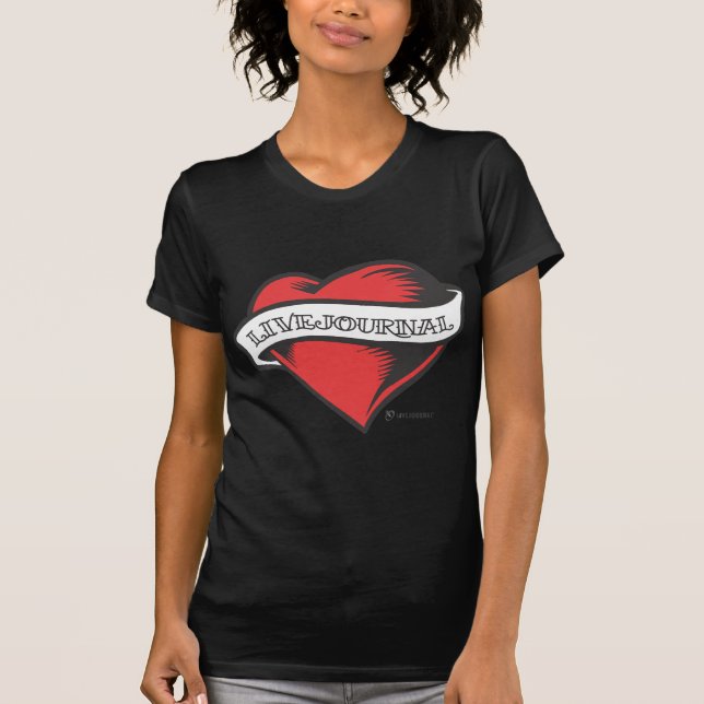 Ladies T-Shirt (LiveJournal Tattoo) (Front)