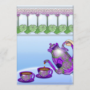 Ladies Tea Party (Customizable Invitation) Invitation