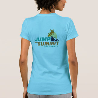 Ladies Teal Jump the Summit T-Shirt