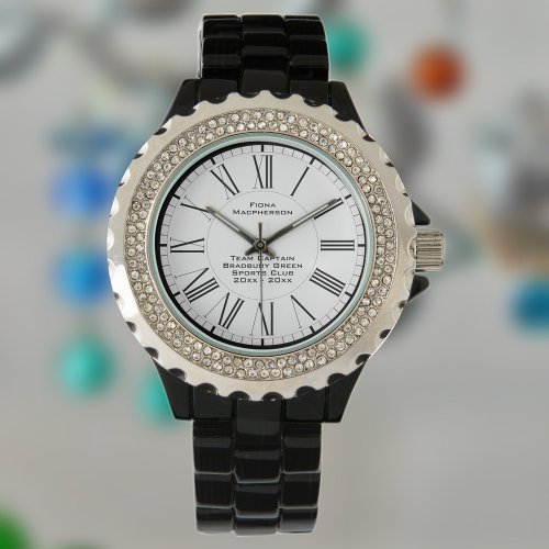 Ladies Team Captain Personalized Watch