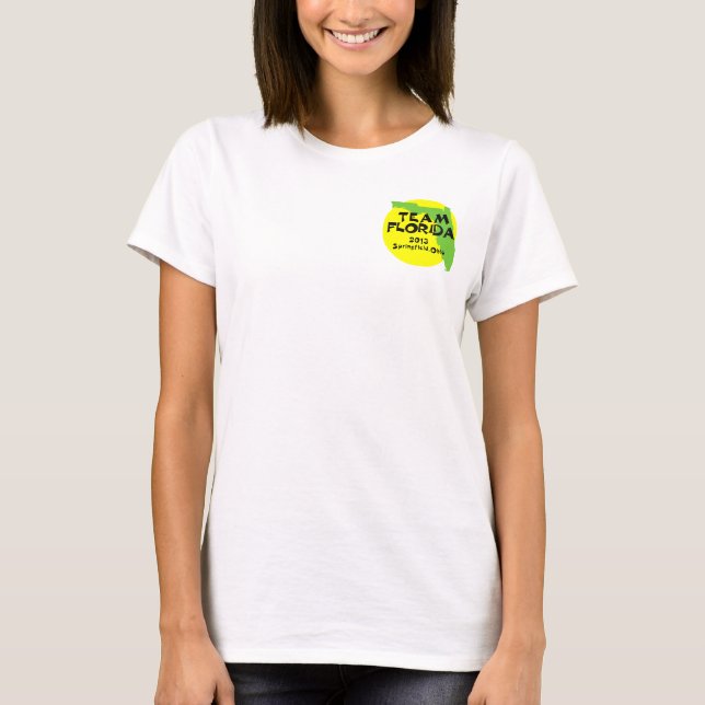 Ladies Team Florida shirt 1 (Front)