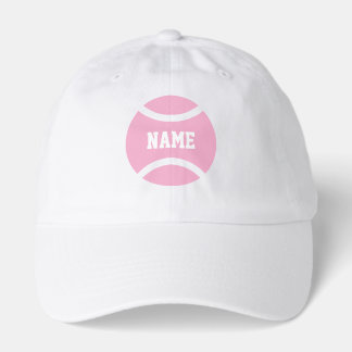 Ladies tennis hat. Custom cap with your name