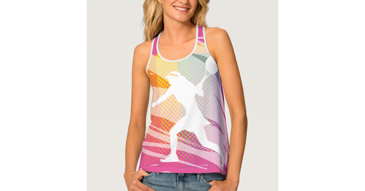 Ladies tennis tank top for women and girls