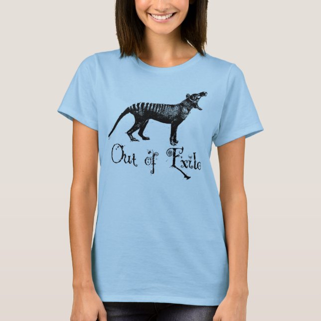 Ladies Thylacine shirt (Front)