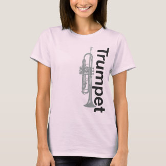 Ladies Trumpet Burnout T-Shirt (Fitted)