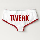 Ladies' Twerk Hotpants BoyShorts Underwear (Back)